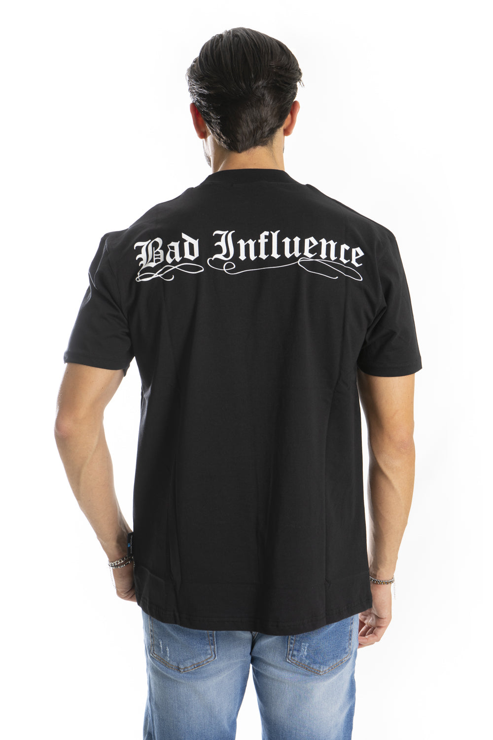 T-shirt Uomo con stampa ''Bad Influence'' Art. TS233