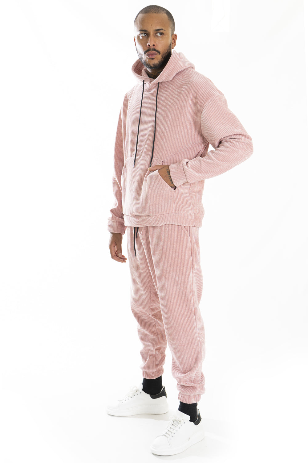 Tuta Uomo Velluto A coste Con cappuccio Art. TT93