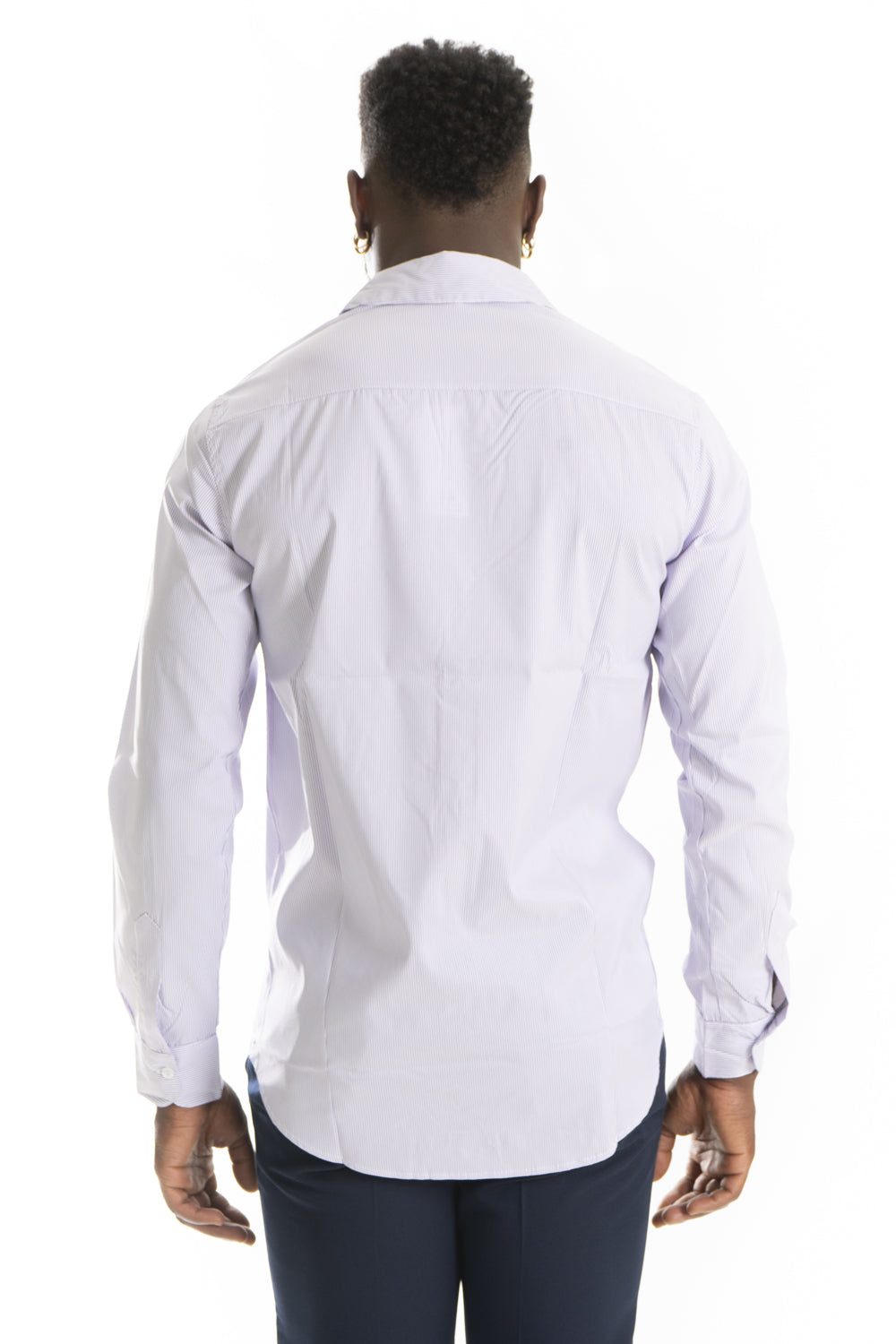 Camicia Uomo Con Fantasia A righe Sottili Art. CM214