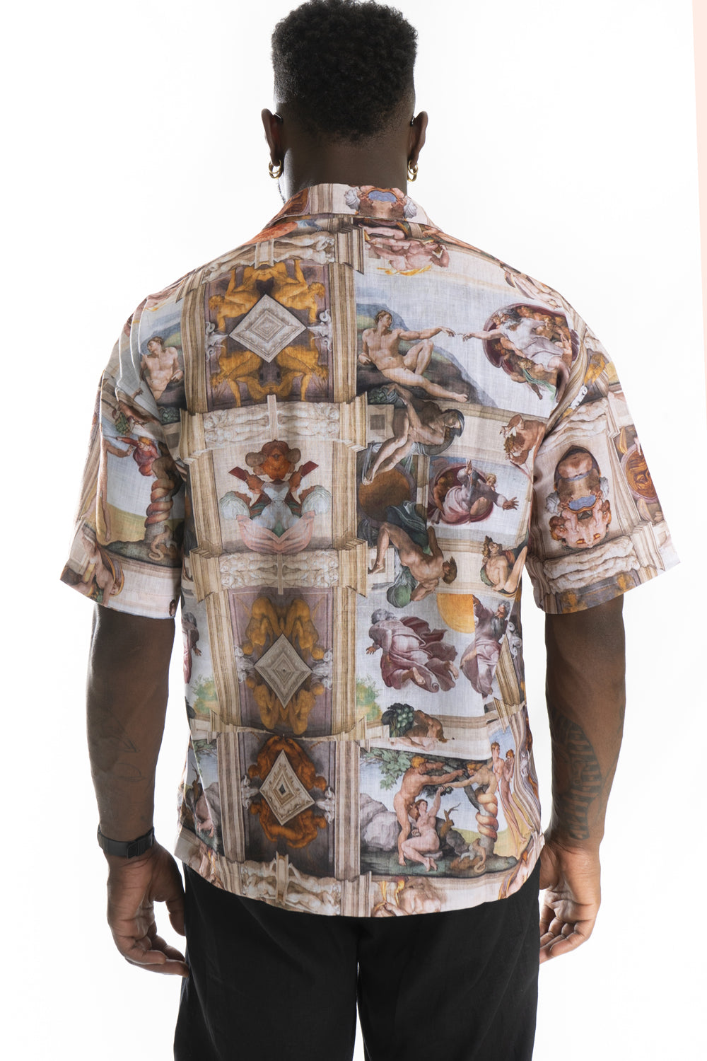 Camicia Uomo Con Stampe Art. Cm217