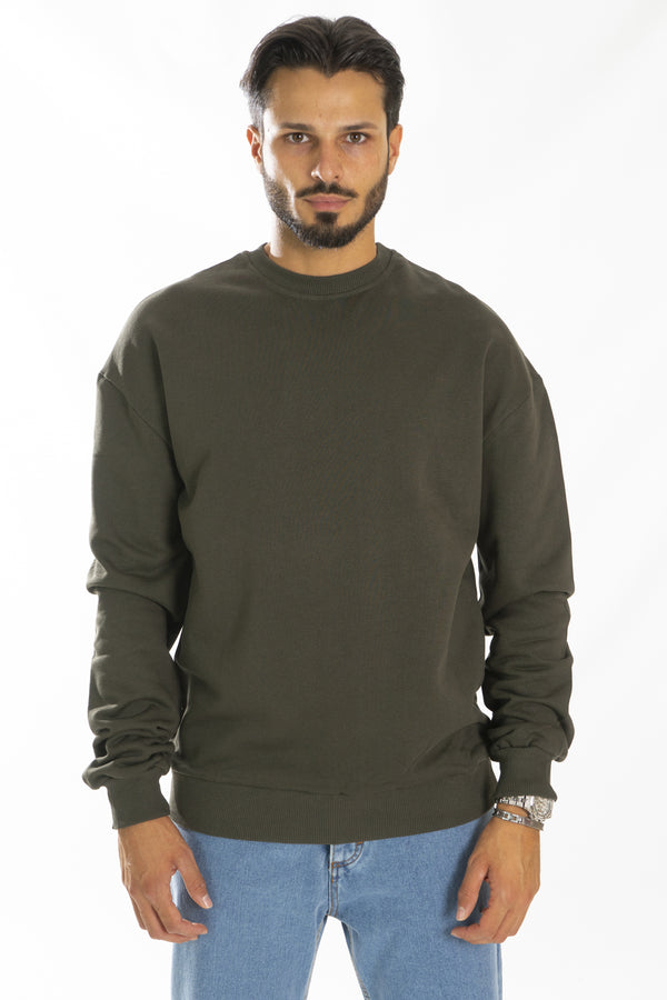 Felpa Uomo Basic Girocollo Art. Fe125