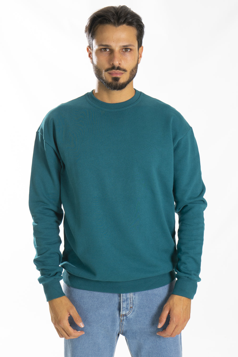 Felpa Uomo Basic Girocollo Art. Fe125