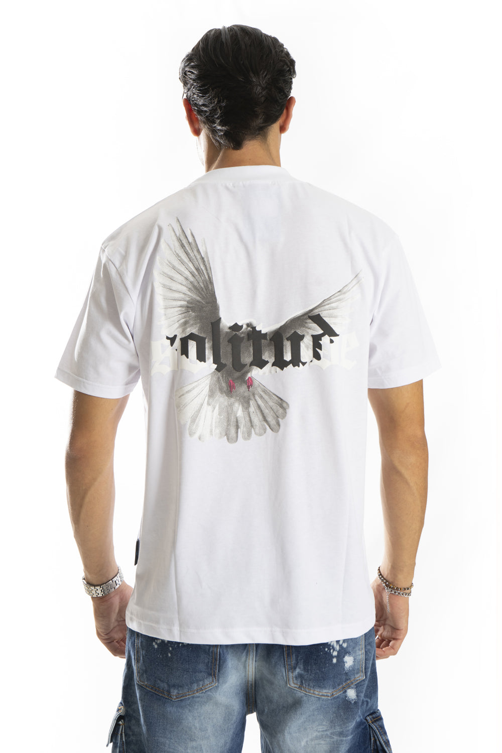 T-shirt Uomo Con stampa Retro In rilievo 3D Art. Ts237