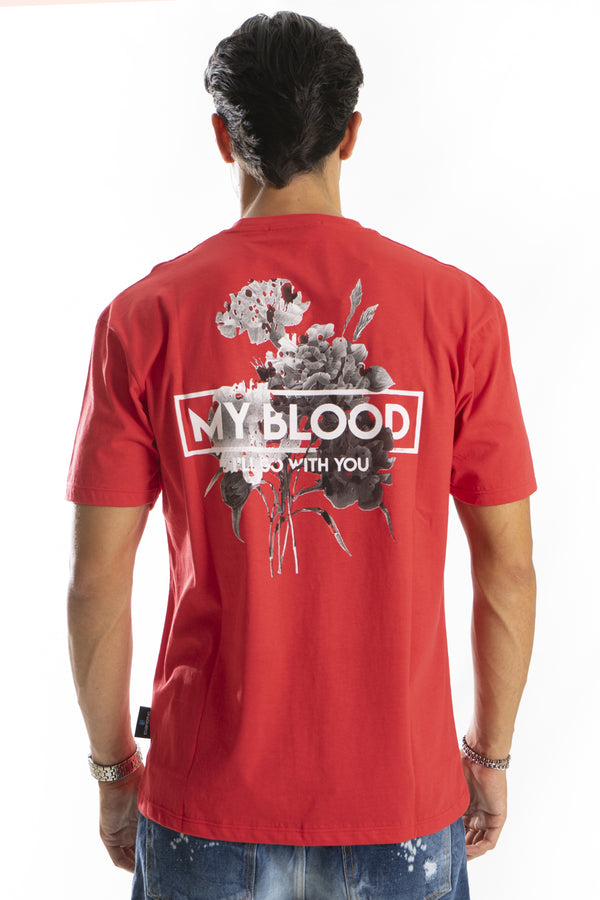 T-shirt pour homme avec imprimé devant et derrière Art. Ts239