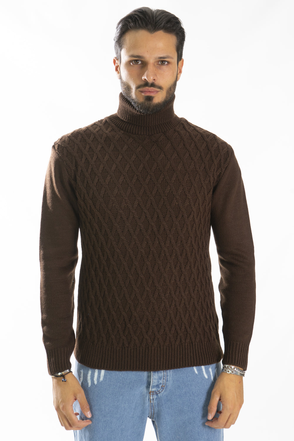 Maglione Uomo Dolcevita Collo alto Art. Mg99