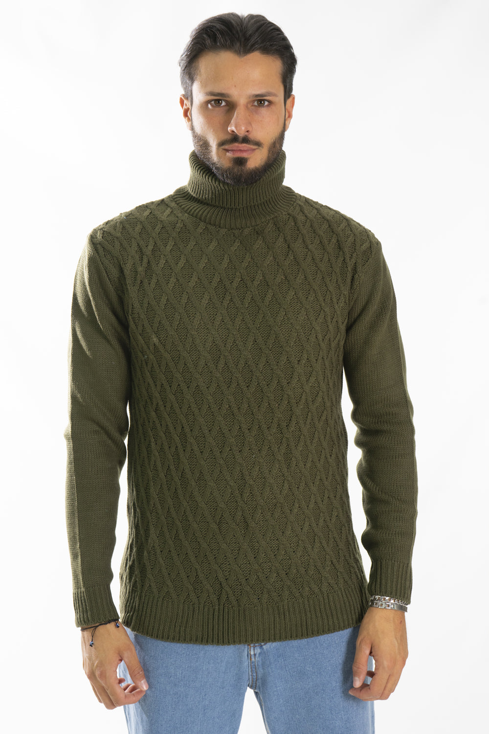 Maglione Uomo Dolcevita Collo alto Art. Mg99