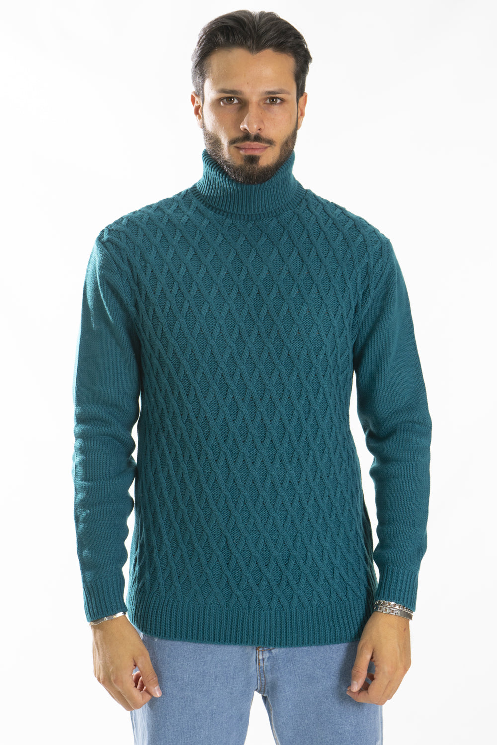 Maglione Uomo Dolcevita Collo alto Art. Mg99