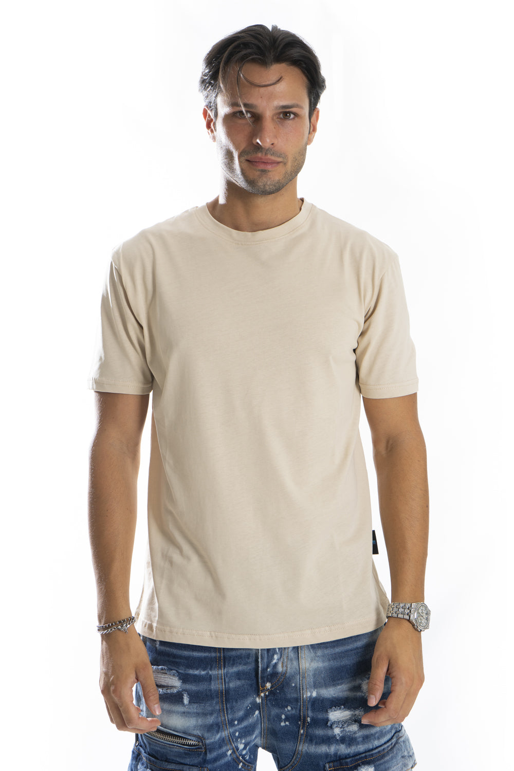 T-Shirt Uomo Girocollo con stampa '' Heart '' Art. Ts240