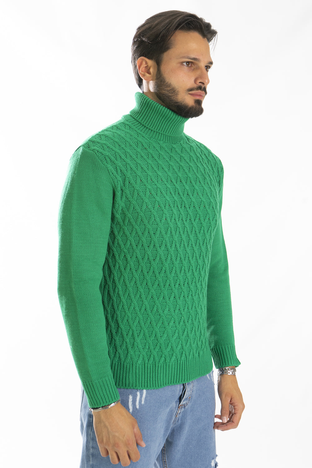 Maglione Uomo Dolcevita Collo alto Art. Mg99