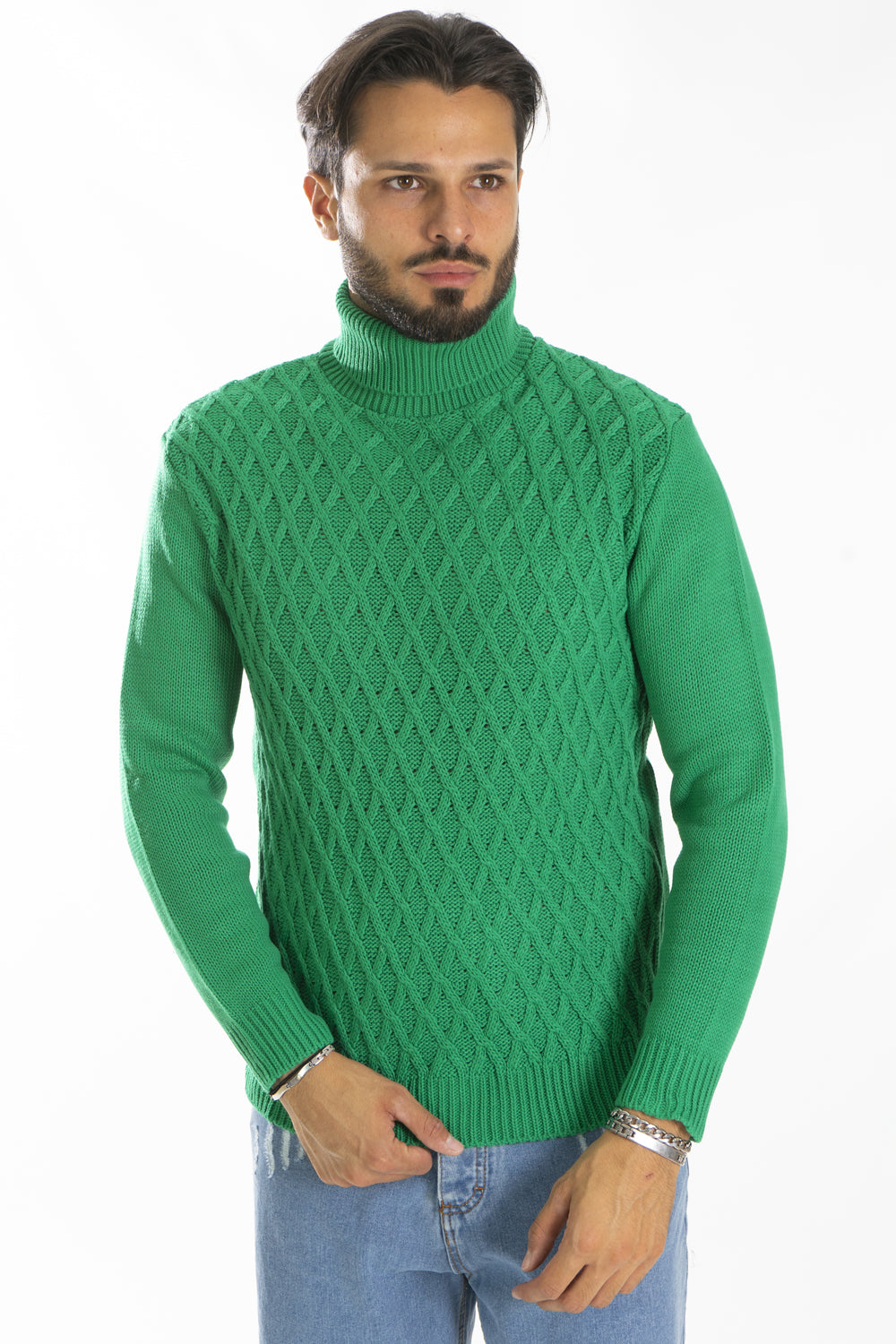 Maglione Uomo Dolcevita Collo alto Art. Mg99