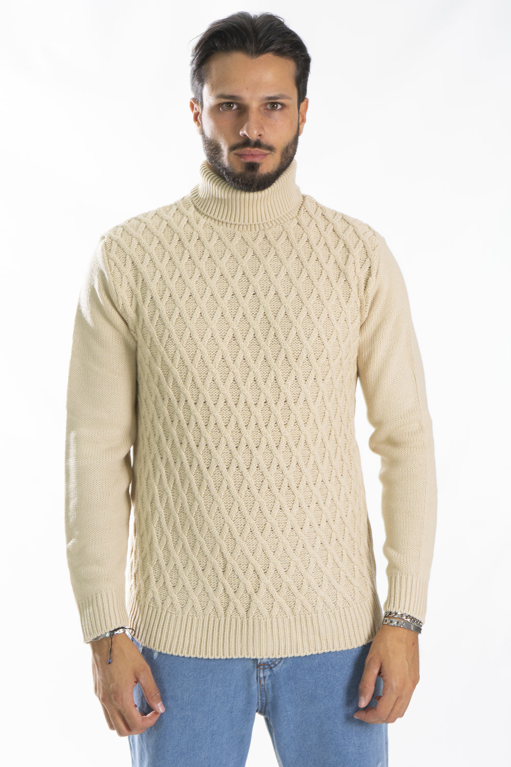 Maglione Uomo Dolcevita Collo alto Art. Mg99