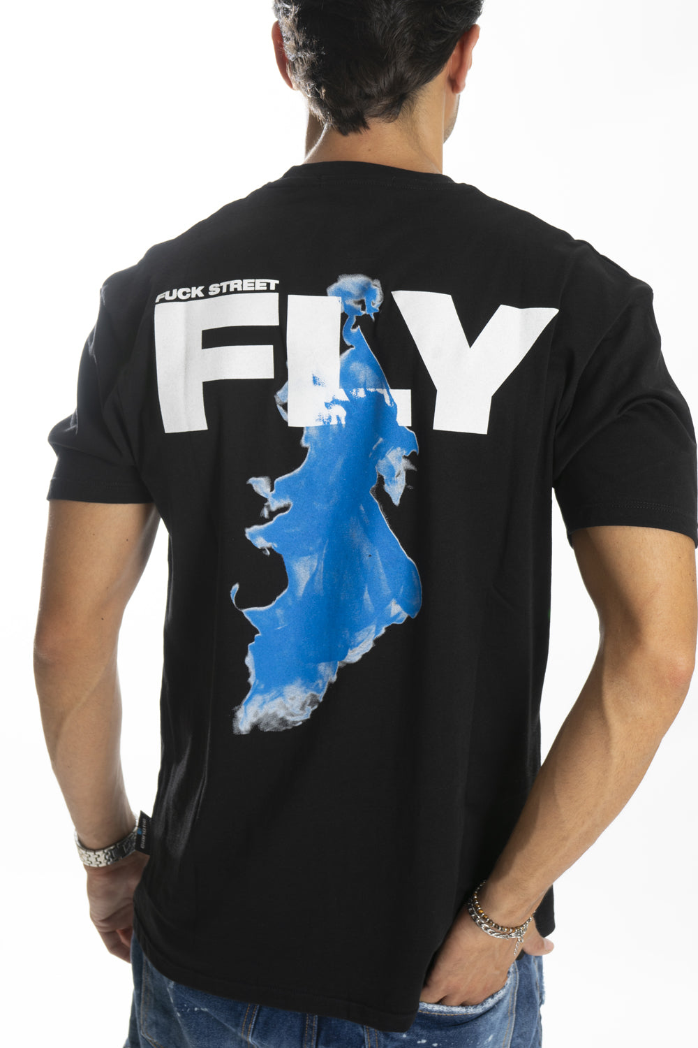 T-Shirt Uomo Girocollo con stampa '' Fly '' Art. Ts238