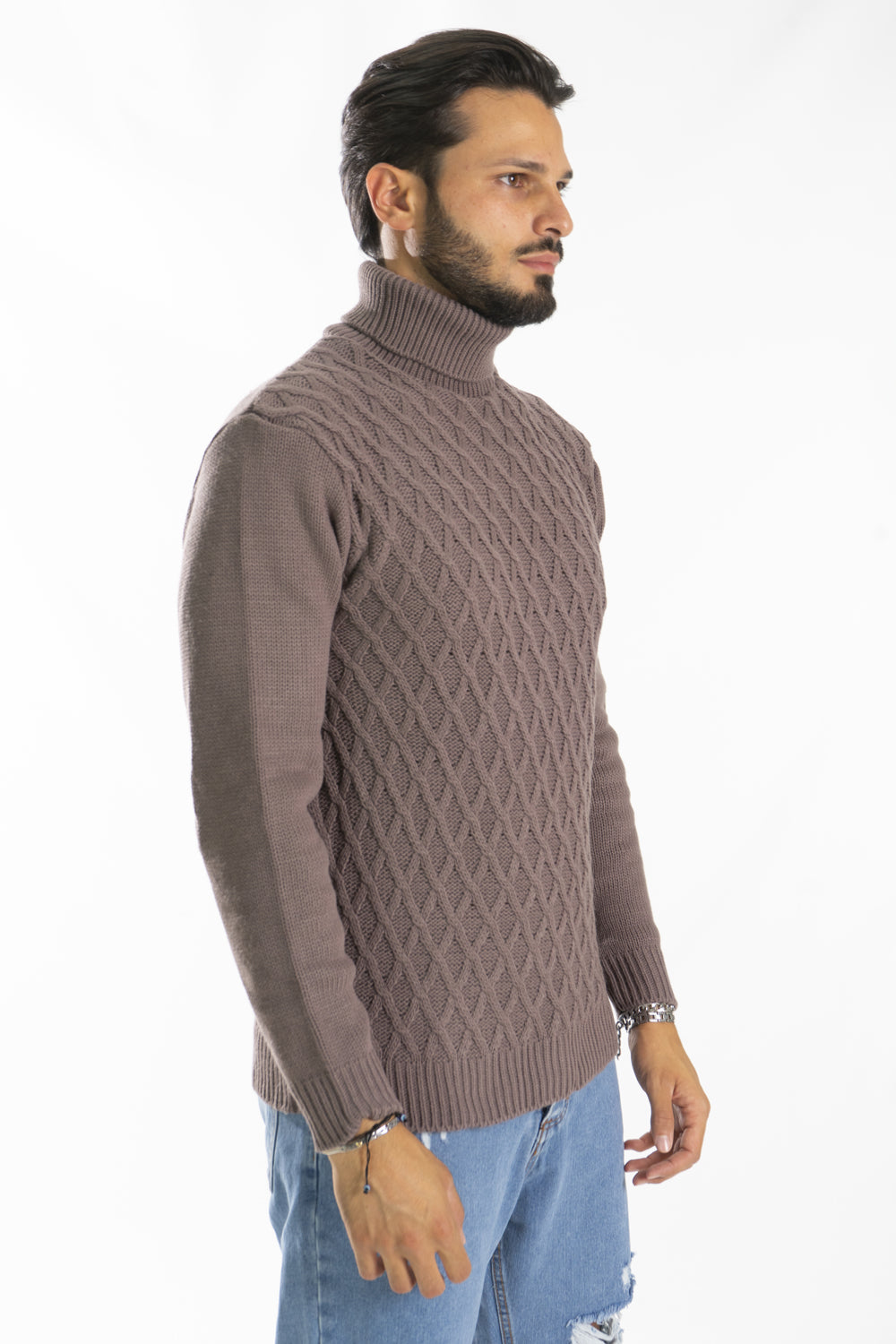 Maglione Uomo Dolcevita Collo alto Art. Mg99