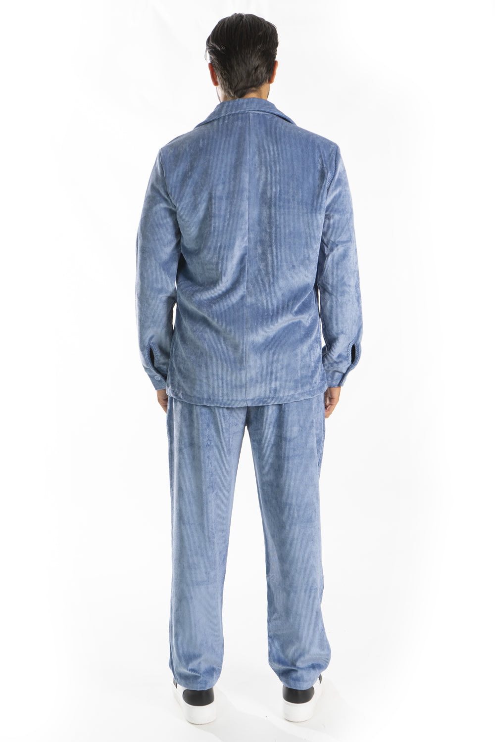 Coordinato Uomo Velluto A costine Camicia + Pantalone Art. Cd38