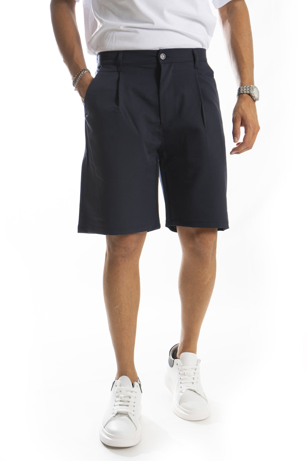 Bermuda Uomo Con bottone centrale Art. Bm114