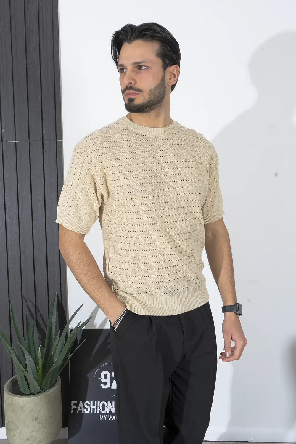 T-shirt Uomo Traforata Girocollo Art. Ts258