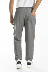 Pantalone Uomo Cargo Con Tasche Anteriori Art. Pt177