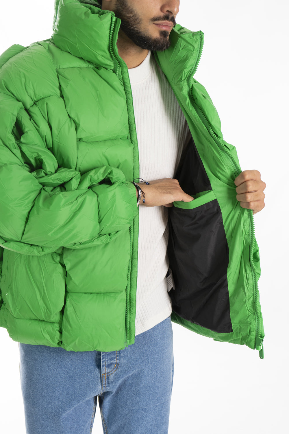 Giubbotto Uomo Bomber Fantasia Intrecciata Art. Gb151