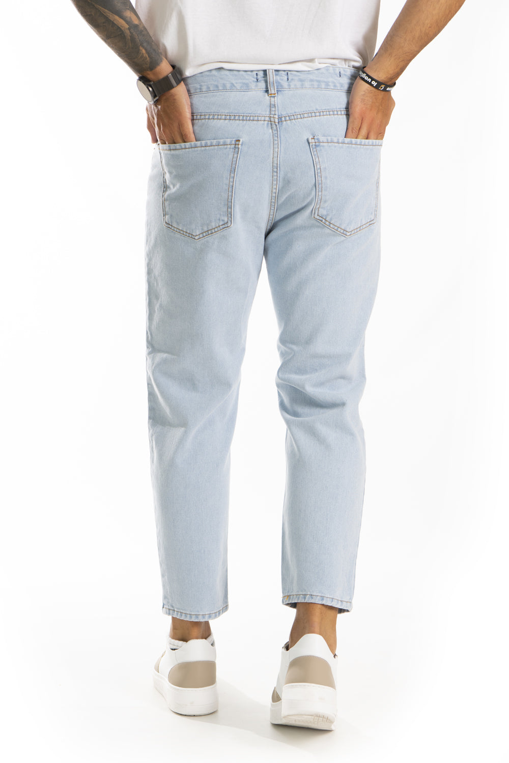 Jeans Uomo Con Strappi alle Ginocchia By 92 Fashion shop Art. JS336