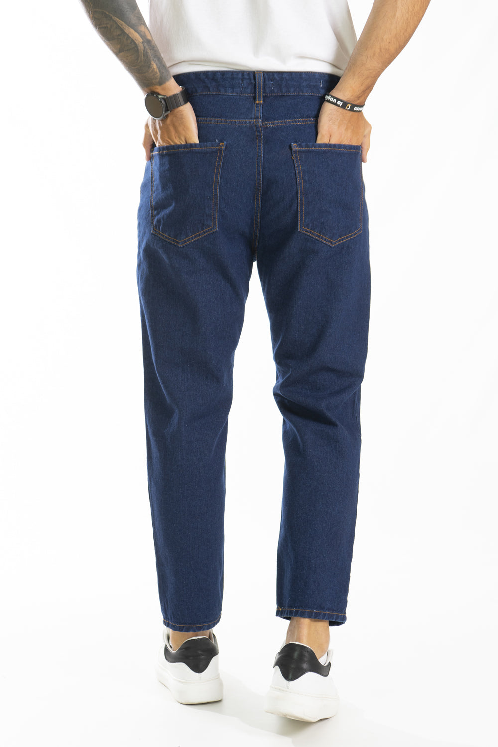 Jeans Uomo Basic Con strappi Ginocchia 92 Fashion Shop Art. JS247