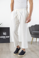 Pantalone In Lino Con Bottone e Coulisse Art. PT192
