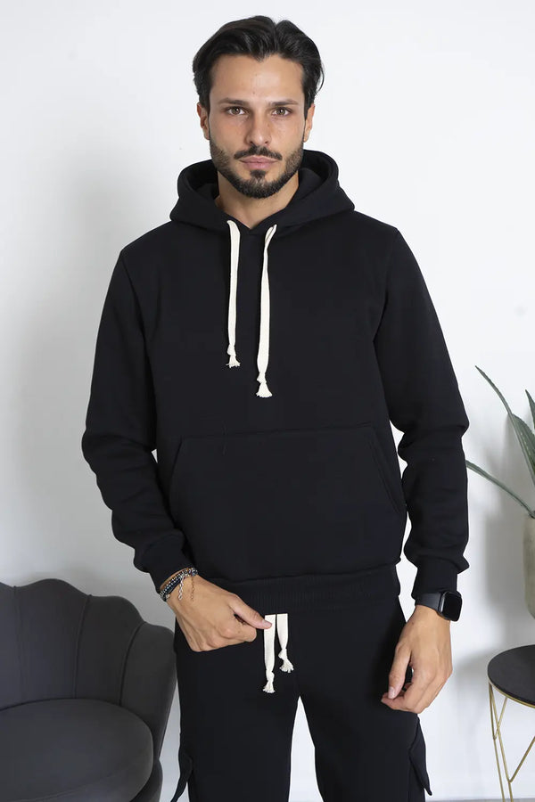 Felpa Hoodie Felpata Con Cappuccio Art. Fe185