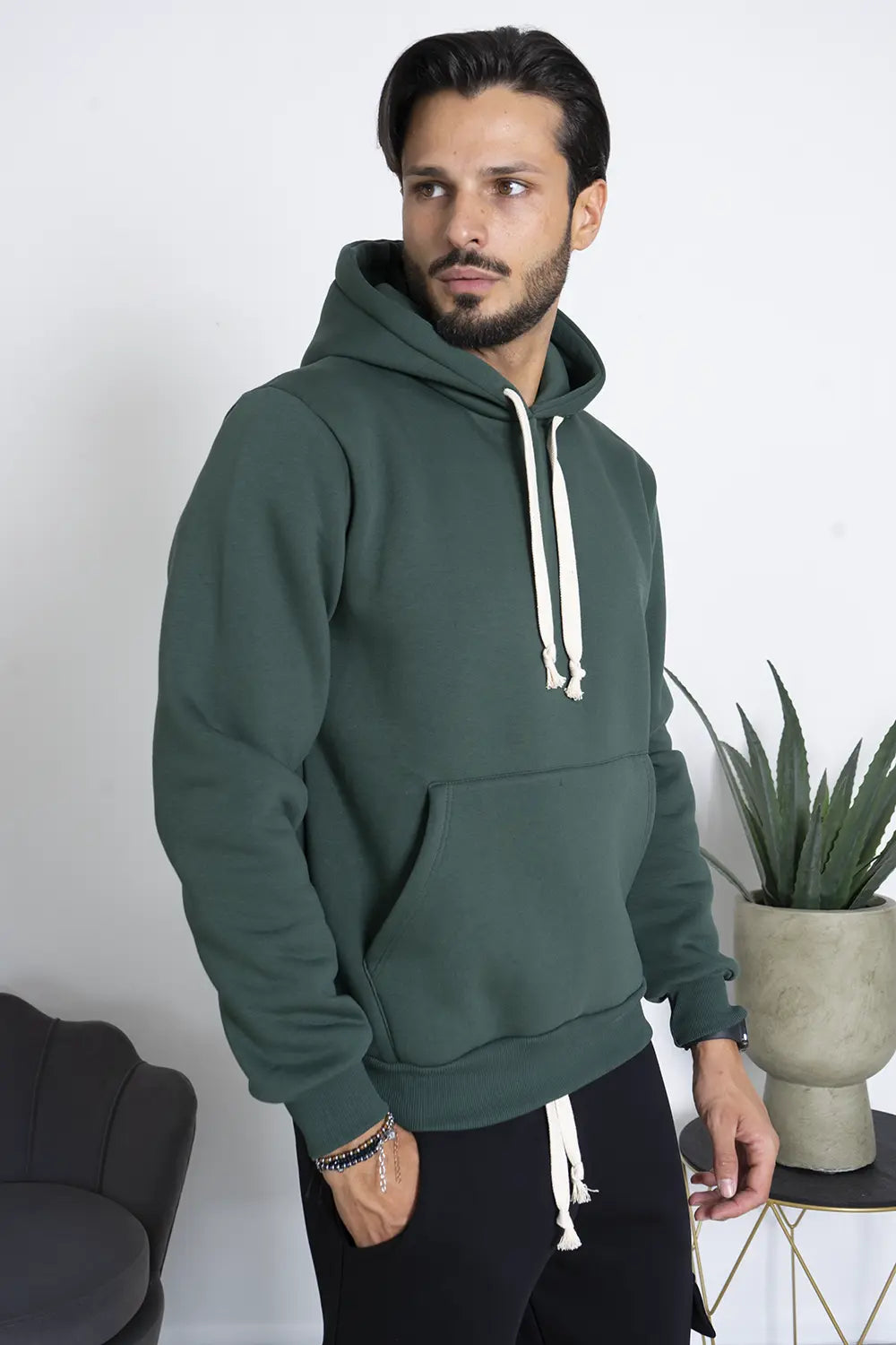 Felpa Hoodie Felpata Con Cappuccio Art. Fe185