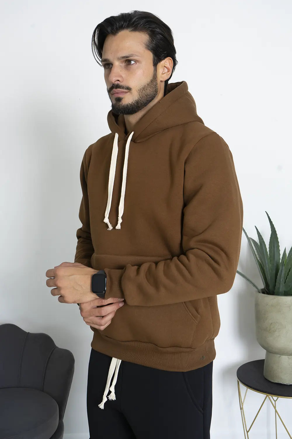 Felpa Hoodie Felpata Con Cappuccio Art. Fe185