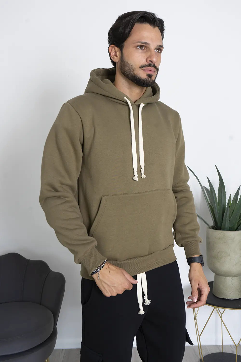 Felpa Hoodie Felpata Con Cappuccio Art. Fe185