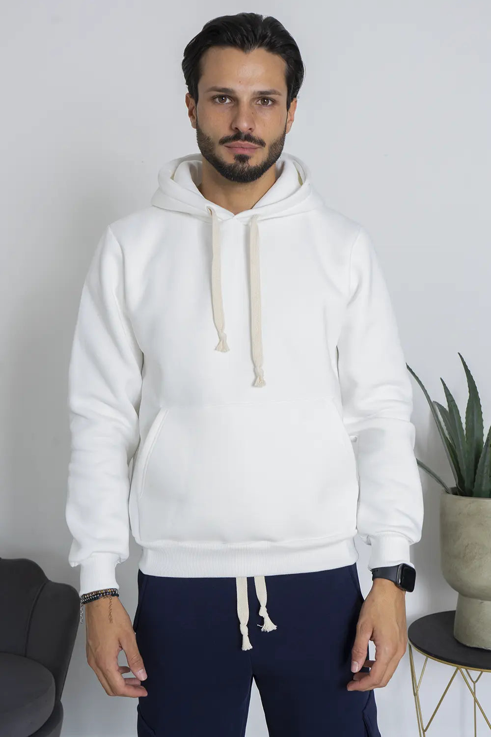 Felpa Hoodie Felpata Con Cappuccio Art. Fe185