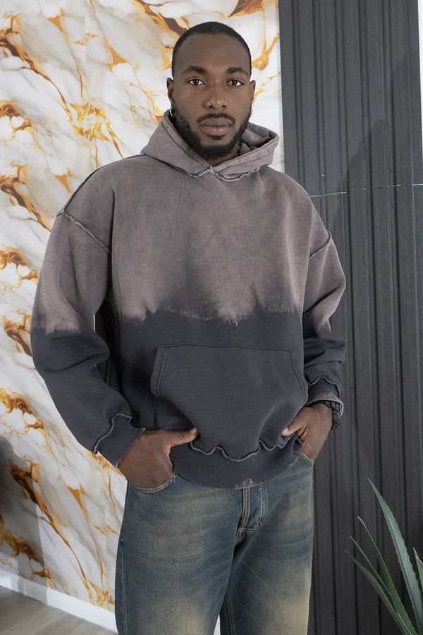 Two-tone Sweatshirt Degrade Policot Art. Fe193