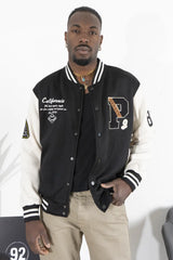 Felpa Uomo Giacca College Varsity ''P'' Art. FE172