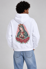 Felpa Con Stampa Retro '' Santa Madre '' Art. Fe203