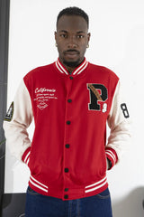 Felpa Uomo Giacca College Varsity ''P'' Art. FE172