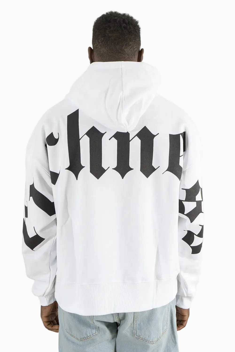 Felpa Uomo Boxy fit Con Stampa ''Richness'' Art. Fe151