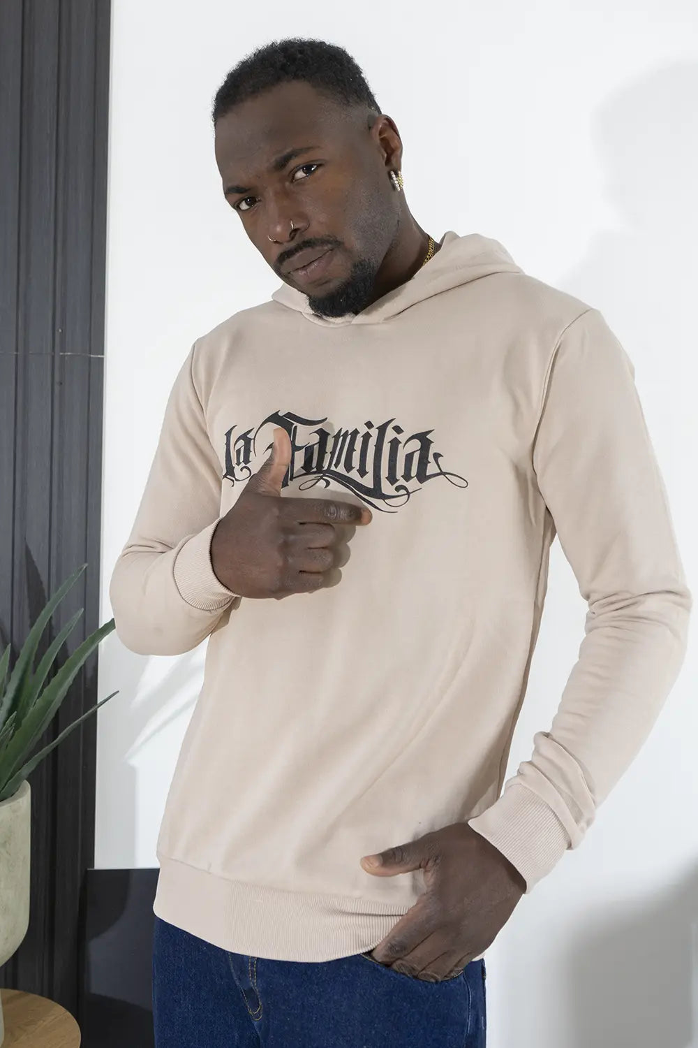 Felpa Uomo Stampa ''Familia'' Art. Fe148