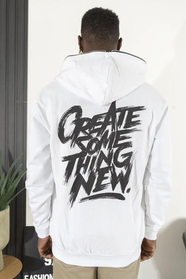 Felpa Uomo Con Zip Stampa Retro Art. Fe152