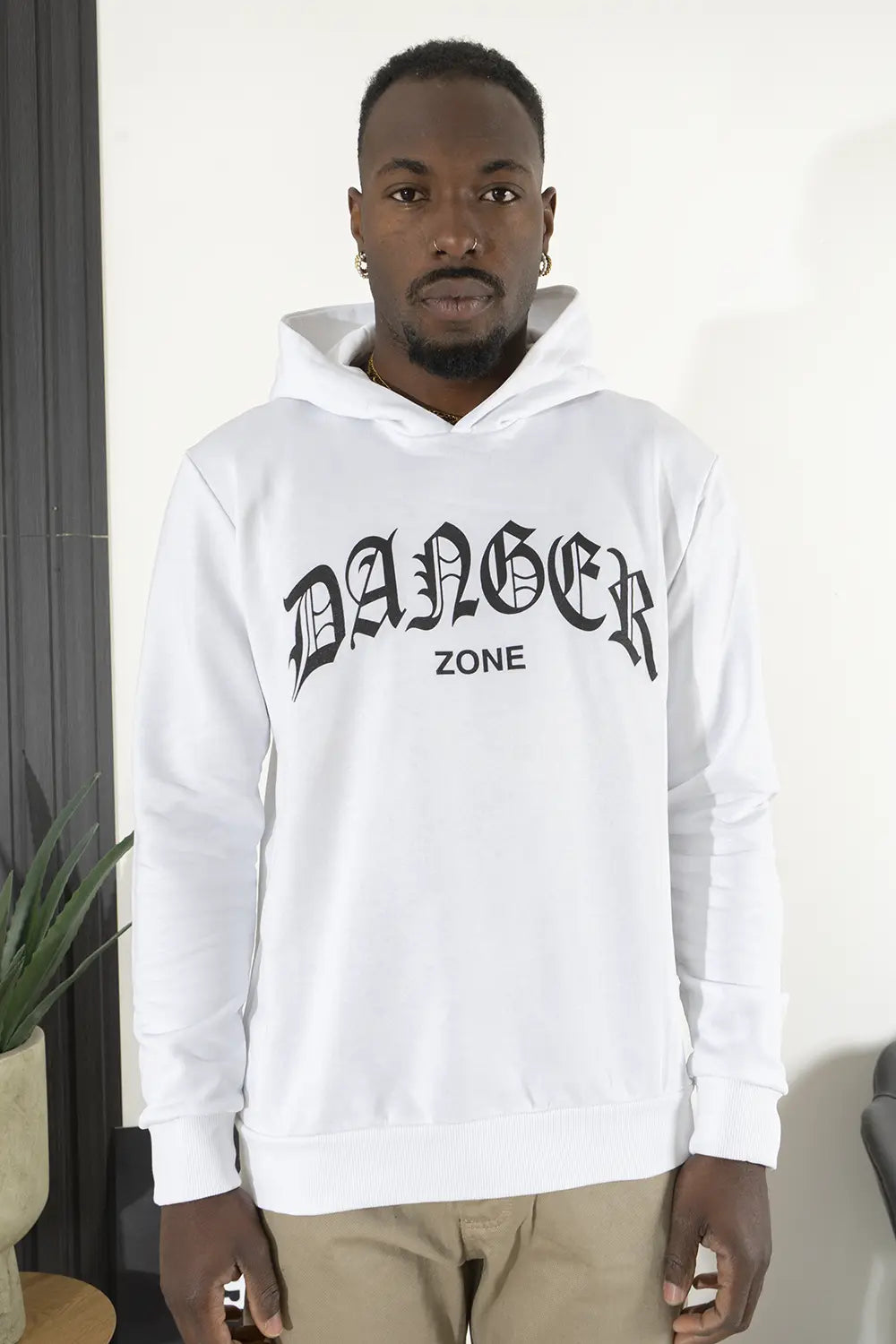 Sweat-shirt homme imprimé ''Danger'' Art. Fe147