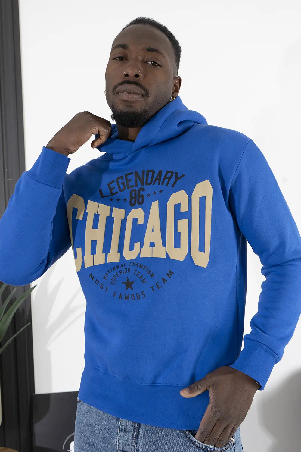 Men's College Hoodie ''Chicago'' Art. Fe138