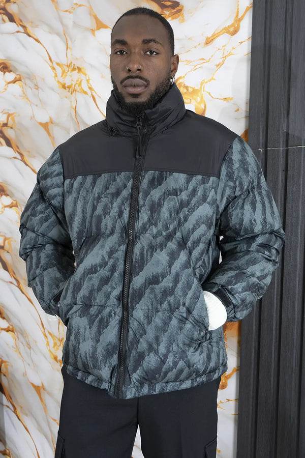 Giubbotto Uomo Bomber Con fantasia Art. Gb127