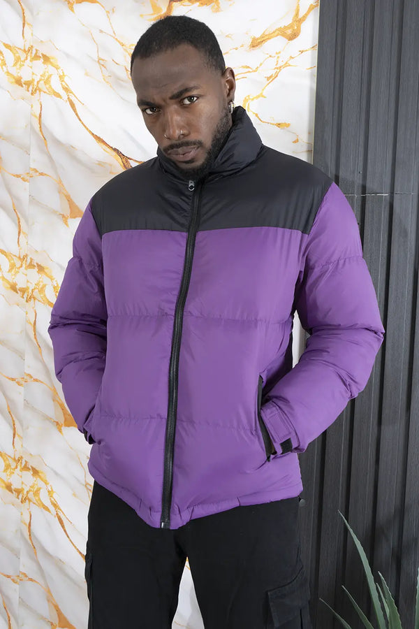 Giubbotto Uomo Bomber Bicolore Art. Gb126