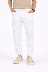 Jeans Uomo 5 Tasche Strappi e Abrasioni Art. Js201