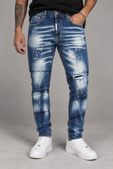 Jeans Blu Washed ''Clifford'' Art. Js580