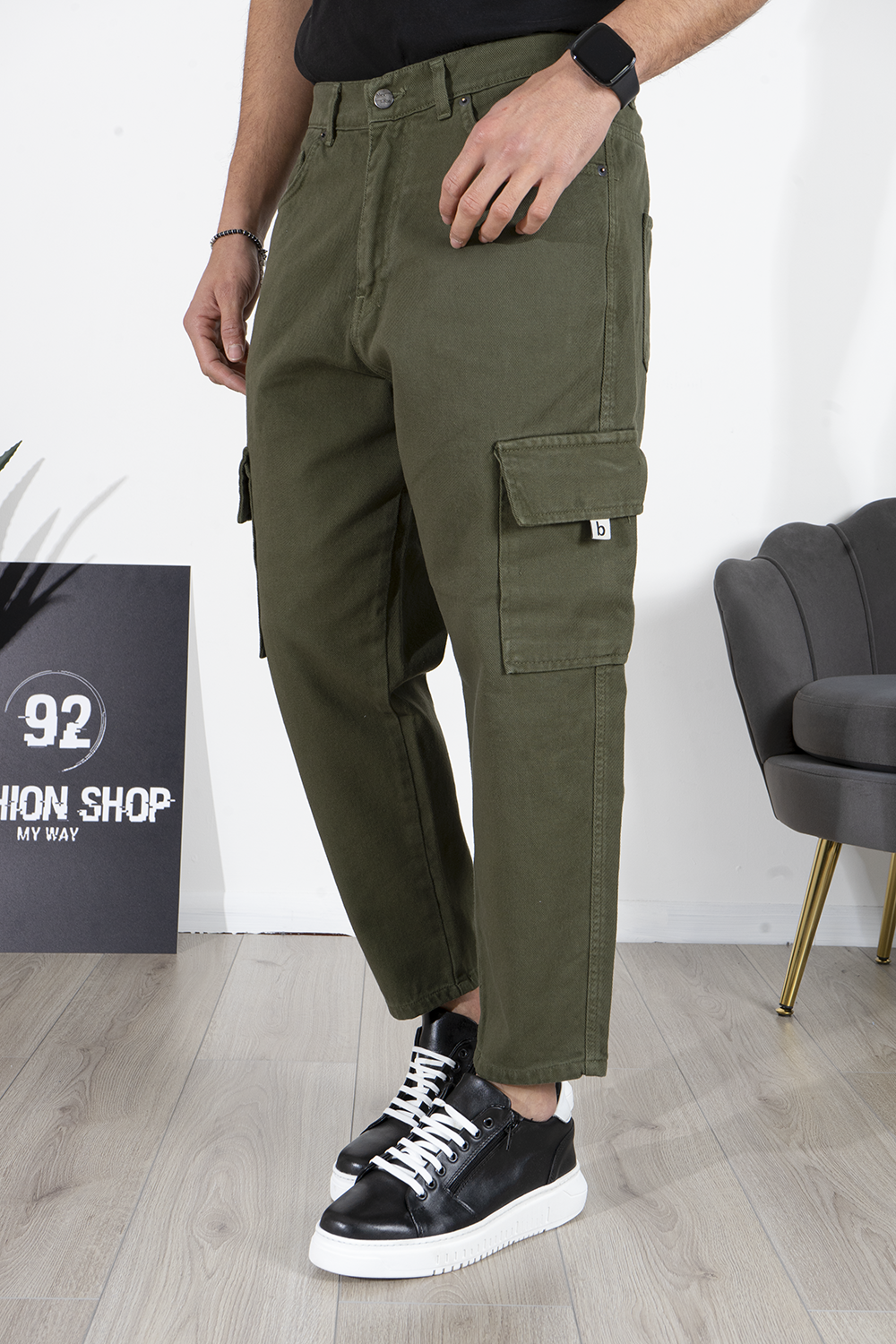 Jeans Cargo 'B' Bull Denim Art. Js515