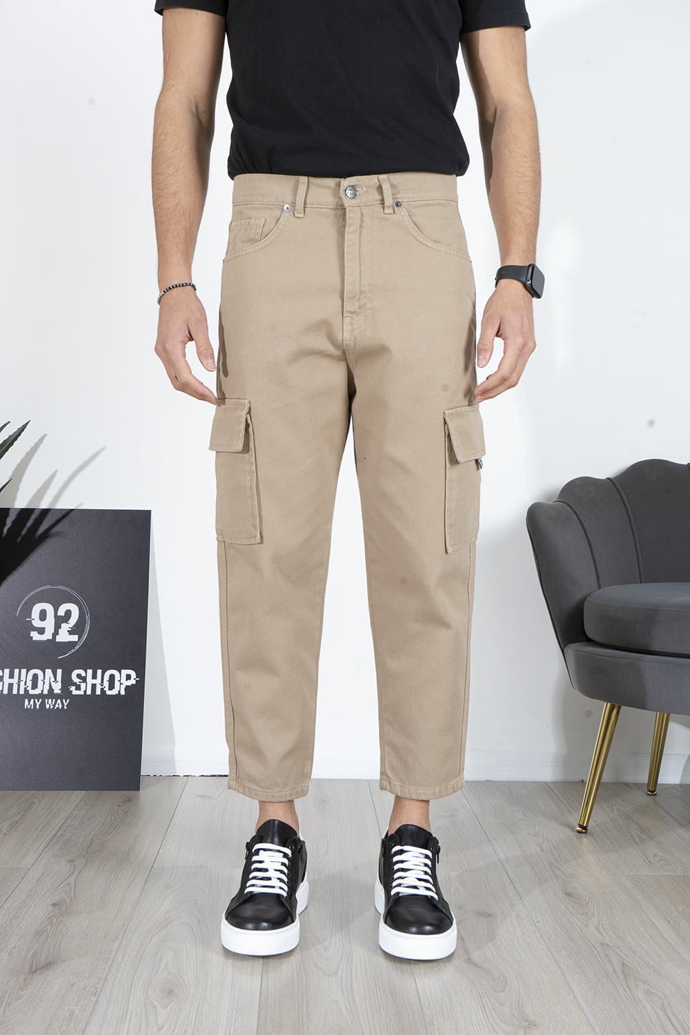 Jeans Cargo 'B' Bull Denim Art. Js515