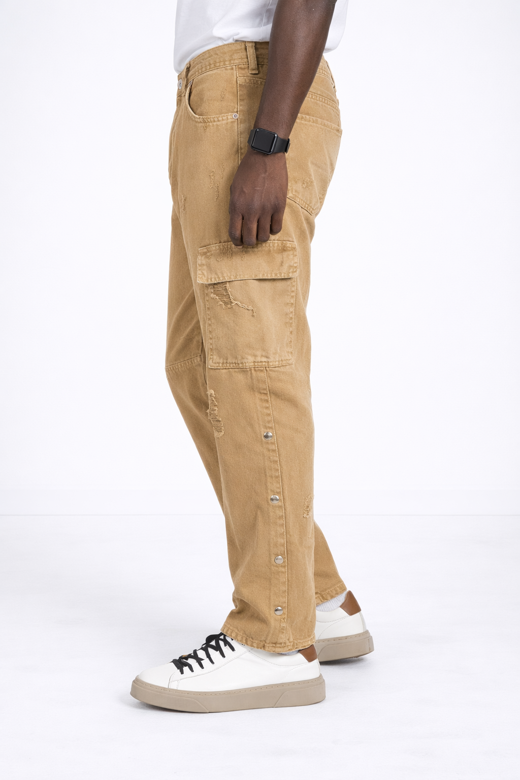 Jeans Straight Fit Cargo Art. Js475