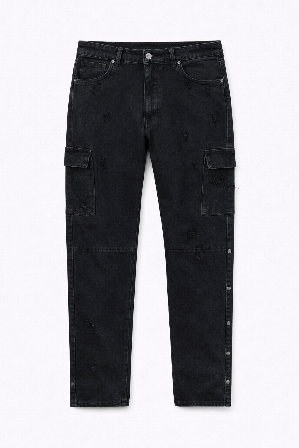 Jeans Straight Fit Cargo Art. Js475