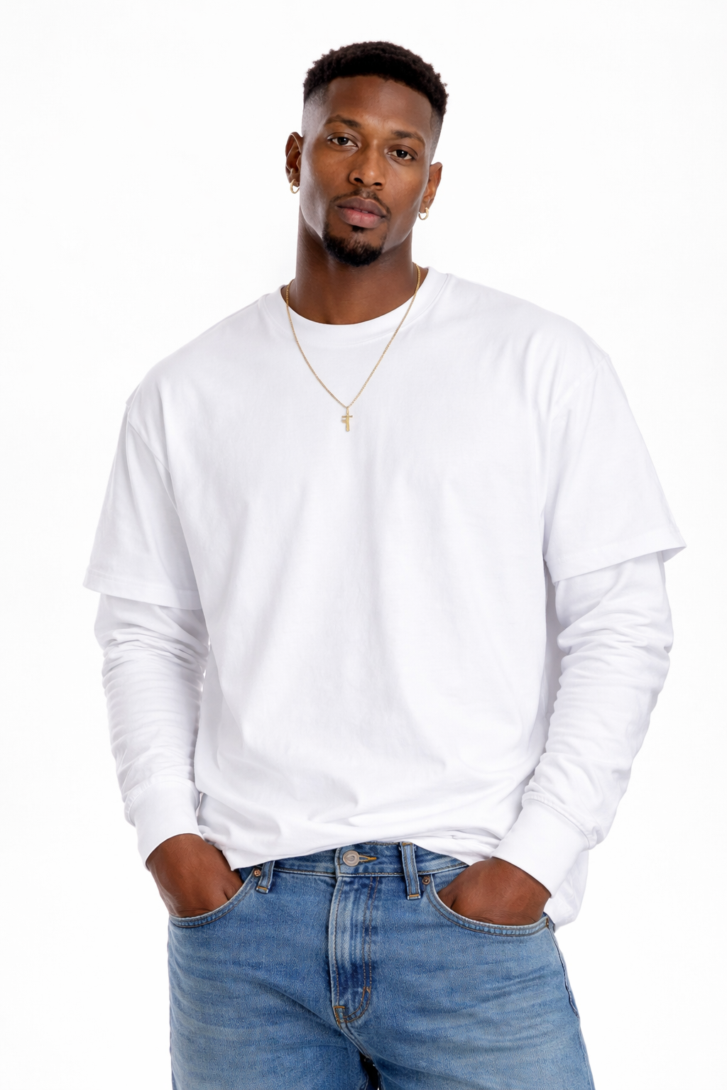 Maglia "Long Sleeve" Urban Effetto 2-in-1 Art. Ts275