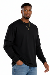 Maglia "Long Sleeve" Urban Effetto 2-in-1 Art. Ts275