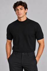 T-Shirt In Maglia Mezzo Collo Art. Mg188
